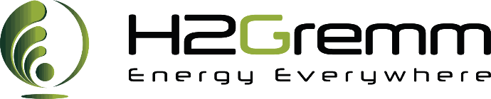 Logo officiel H2Gremm spécialisé dans les solutions énergétiques à hydrogène