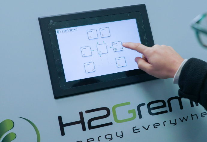 Tableau de bord intelligent H2Gremm Interface de contrôle H2Gremm pour système de gestion d’énergie hydrogène